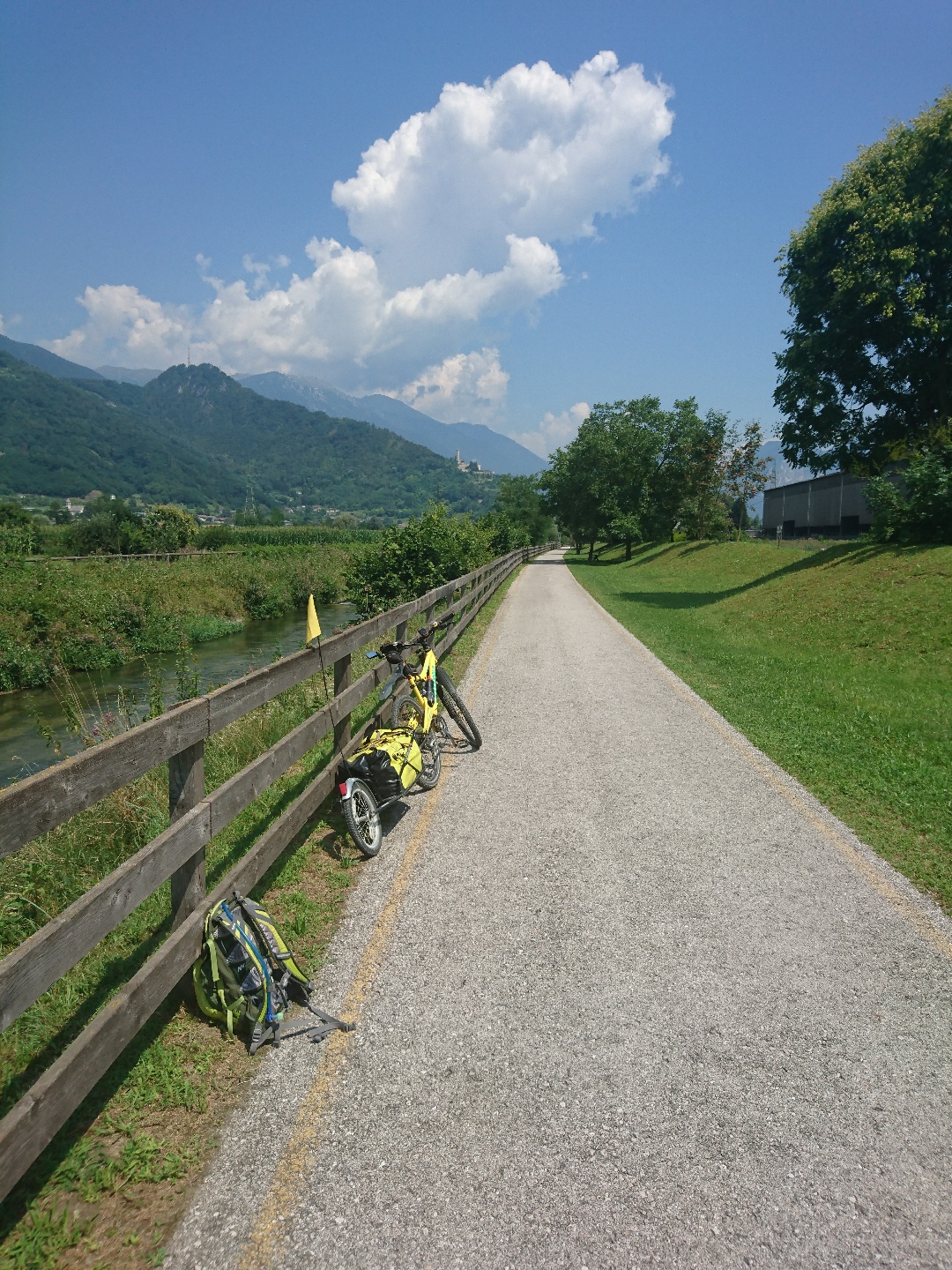 Borgo Valsugana hat auch tolle Radwege